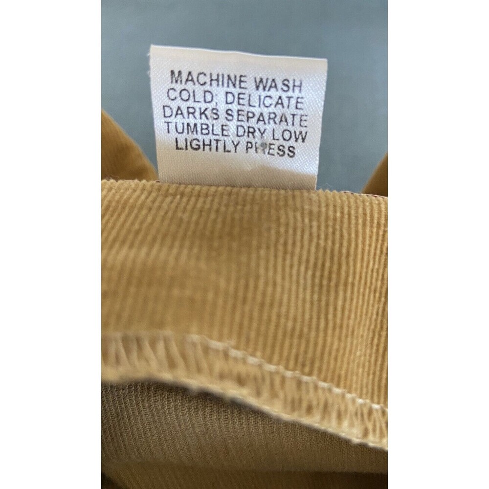 Vintage Y2K Solitaire Women's Corduroy Blazer Size M Camel Academia Indie Sleaze - Picture 9 of 12